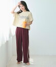 【新色追加】レギュラーウェイトロールアップロゴTシャツ