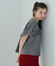 【新色追加】レギュラーウェイトロールアップロゴTシャツ