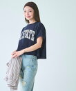 【新色追加】レギュラーウェイトロールアップロゴTシャツ