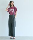 【新色追加】レギュラーウェイトロールアップロゴTシャツ