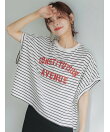 【新色追加】レギュラーウェイトロールアップロゴTシャツ