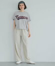 【新色追加】レギュラーウェイトロールアップロゴTシャツ