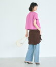 【新色追加】レギュラーウェイトロールアップロゴTシャツ