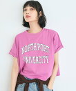 【新色追加】レギュラーウェイトロールアップロゴTシャツ