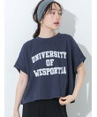 【新色追加】レギュラーウェイトロールアップロゴTシャツ