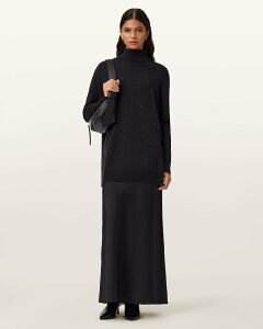 �ySALE�^30%OFF�zALLSAINTS (W)JUNO DRESS �I�[���Z�C���c �����s�[�X�E�h���X �����s�[�X �u���b�N�y���������z