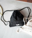 【SANSeLF】クロシェニットナップサック saa26s133