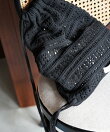 【SANSeLF】クロシェニットナップサック saa26s133