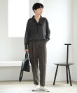 スリムウォームテーパードパンツ/1075312