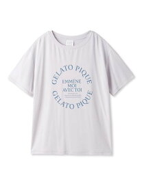 gelato pique トラベルレーヨンロゴTシャツ ジェラートピケ インナー・ルームウェア その他のインナー・ルームウェア ホワイト ベージュ ピンク ネイビー【送料無料】