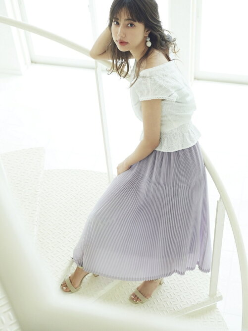 Debut De Fiore ボイルワッシャープリーツスカート Rakuten Fashion