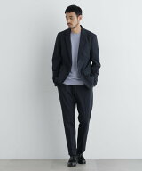 NANO universe 「Damerino」ウールライクトロストレッチセットアップ/WASHABLE ナノユニバース スーツ・…