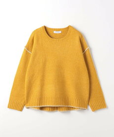 【SALE／30%OFF】a day in the life ブランケットステッチ クルーネックニット＜A DAY IN THE LIFE＞ ユナイテッドアローズ アウトレット トップス ニット グレー ブラック ホワイト イエロー ブルー【送料無料】