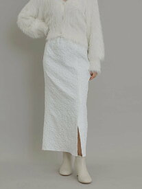 【SALE／36%OFF】Te chichi 【Atelier Blanc】ふくれジャカードタイトスカート テチチ スカート その他のスカート ホワイト【送料無料】