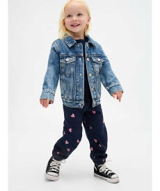 【SALE／30%OFF】GAP (K)babyGap リラックスフィット GAPロゴ プルオンジョガーパンツ ギャップ パンツ その他のパンツ ネイビー