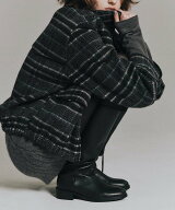 SALON adam et rope' 【REMME(レメ)】ロングブーツ サロン アダム エ ロペ シューズ・靴 ブーツ ブラック…