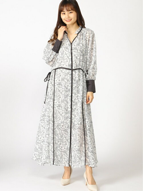 Jeanasis ペイズリーシアーロングop Rakuten Fashion 楽天ファッション 旧楽天ブランドアベニュー Cw76