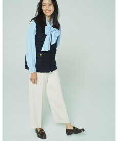 【SALE／30%OFF】B:MING by BEAMS 【4/4新規値下げ】B:MING by BEAMS / ダブルクロス ワイドパンツ セレモニー 卒入園 入学式 卒業式 ハレの日 ママスーツ セレモニースーツ 24SS ビーミング ライフストア バイ ビームス パンツ その他のパンツ ホワイト ベージ【送料無料】