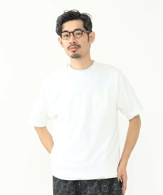 BEAMS PLUS LOOPWHEELER * BEAMS PLUS / 別注 Extra Light Short Sleeve Sweat ビームス メン トップス スウェット・トレーナー グレー ホワイト【送料無料】