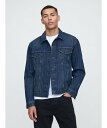【SALE／40%OFF】GAP (M)アイコン デニムジャケット ギャップ ジャケット・アウター デニムジャケット ネイビー【送料無料】