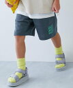 【SALE／15%OFF】devirock デザインいろいろ 無地ワンポイント＆総柄 ミニ裏毛ハーフパンツ 25SS デビロック パンツ その他のパンツ グリーン ネイビー