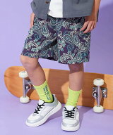 devirock デザインいろいろ 無地ワンポイント&総柄 ミニ裏毛ハーフパンツ 子供服 キッズ 26SS デビロック…