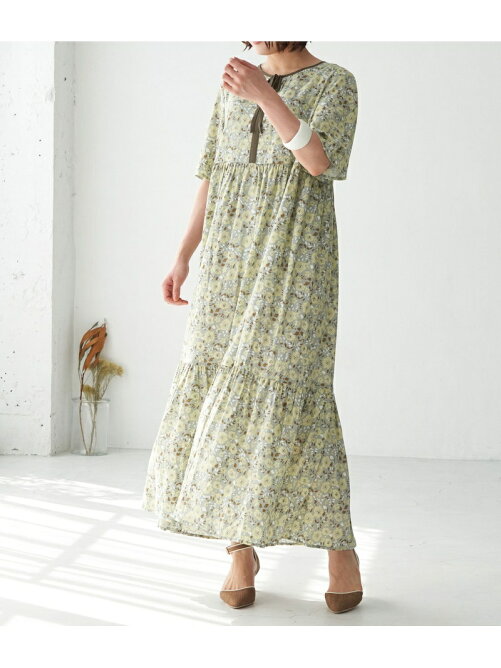 Rope Picnic Web限定 花柄ティアードワンピース Rakuten Fashion 楽天ファッション 旧楽天ブランドアベニュー Aw8690