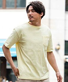 CavariA CavariA USAビッグシルエットクルーネック半袖無地Tシャツ シルバーバレット トップス カットソー・Tシャツ グレー カーキ ブルー ホワイト