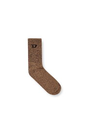 【SALE／20%OFF】DIESEL メンズ クルーソックス SKM-D-TENNIS-CREW-17.5-S ディーゼル 靴下・レッグウェア 靴下 グレー
