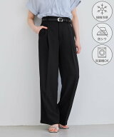 VIS 美easyリネンライクワイドパンツ/イージーケア・接触冷感・セットアップ対応 ビス パンツ その他のパ…