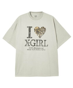 X-girl FADED I LOVE X-GIRL S/S BIG TEE DRESS �G�b�N�X�K�[�� �����s�[�X�E�h���X ���̑��̃����s�[�X�E�h���X �u���b�N�y���������z