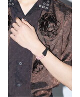 TOGA TOO Beads bangle トーガ アクセサリー・腕時計 ブレスレット・バングル ブラック ピンク シルバー…