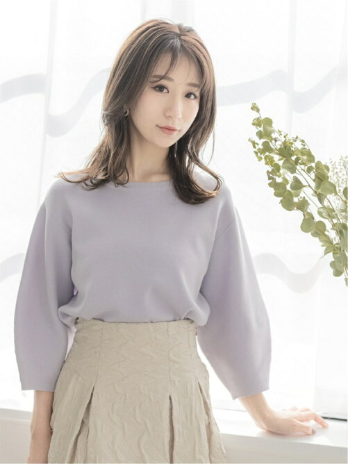 Clear バルーンスリーブニットトップス Rakuten Fashion 楽天ファッション 旧楽天ブランドアベニュー Cq0691