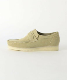 UNITED ARROWS green label relaxing ＜Clarks＞Wallabee Loafer ワラビー ローファー ユナイテッドアローズ グリーンレーベルリラクシング シューズ・靴 モカシン・デッキシューズ ブラック ベージュ【送料無料】