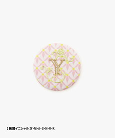 【SALE／37%OFF】Afternoon Tea LIVING イニシャル刺繍ミラー アフタヌーンティー・リビング メイク道具・美容器具 手鏡・メイクミラー シルバー レッド ベージュ ブラウン