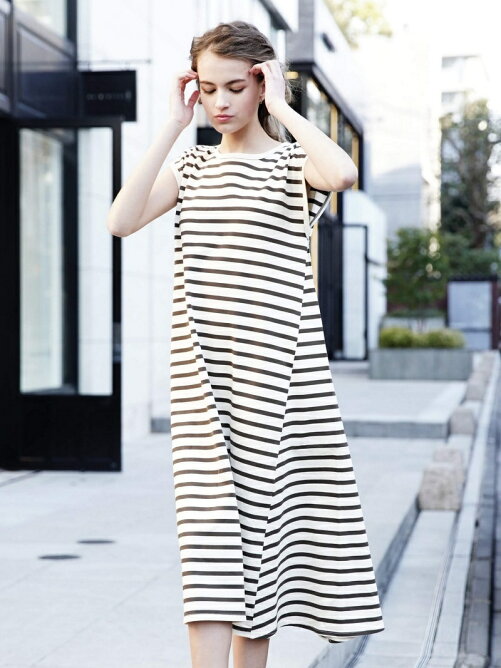 Nina Mew ボーダーカットソーワンピース Rakuten Fashion 楽天ファッション 旧楽天ブランドアベニュー R