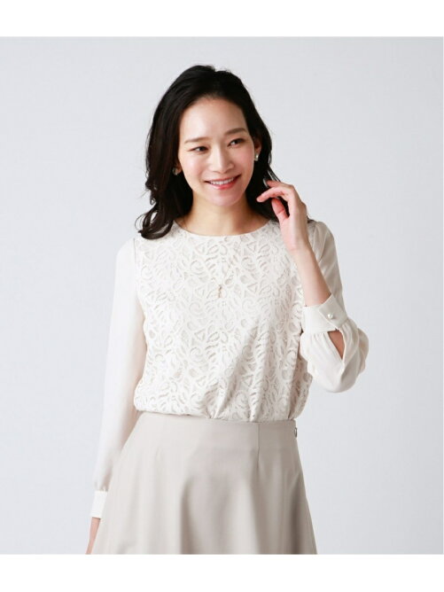 Newyorker ペイズリーレースカットソー スーツインナー対応 Rakuten Fashion 楽天ファッション 旧楽天ブランドアベニュー Cg3692