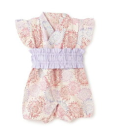 【SALE／30%OFF】petit main girls baby甚平 ナルミヤオンライン 着物・浴衣・和装小物 浴衣 ピンク