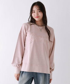 【SALE／35%OFF】repipi armario 【7デザイン】AcidWashルーズスウェット レピピアルマリオ トップス スウェット・トレーナー ブラック ホワイト ブルー ピンク グレー