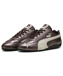 PUMA SPEEDCAT METALLIC / 403689 / �X�s�[�h�L���b�g ���^���b�N (23cm~24.5cm�T�C�Y�W�J) 26SS �t���[�N�X�X�g�A �V���[�Y�E�C �X�j�[�J�[ �u���b�N �u���E���y���������z