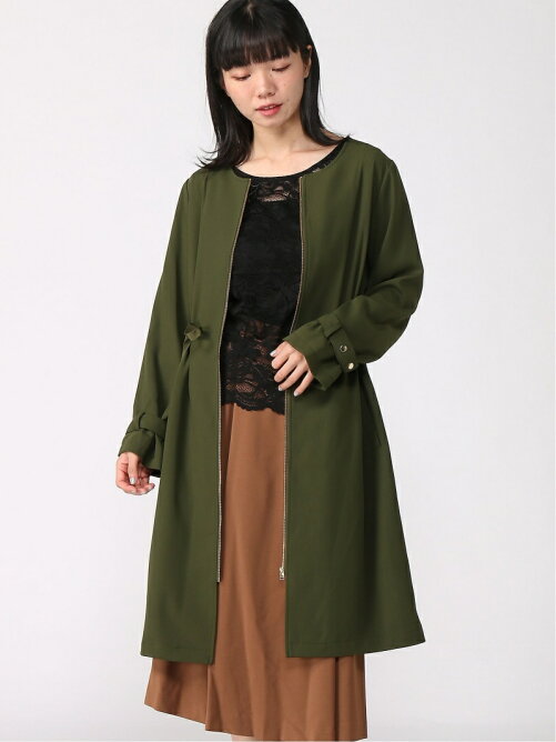 Rewde 後ろフリルノーカラーアウター 9r24 09005 Rakuten Fashion Rewde 後ろフリルノーカラーアウター 9r24 09005 Rakuten Fashion