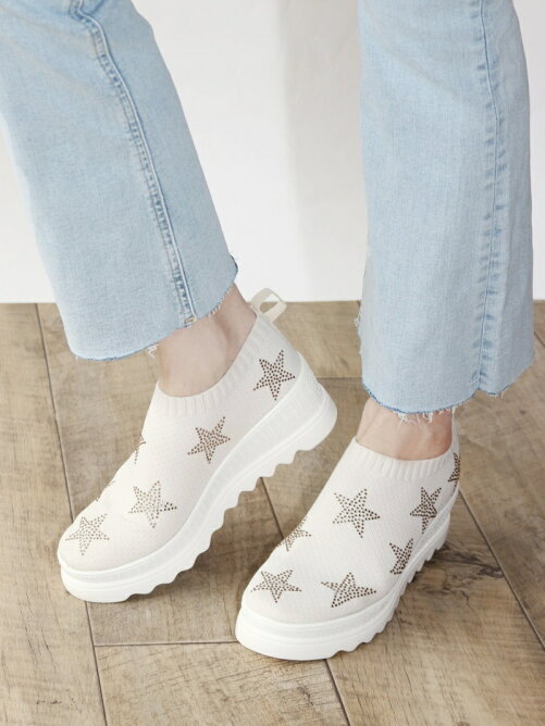 Fin 星柄ニットスニーカー Rakuten Fashion 楽天ファッション 旧楽天ブランドアベニュー Bn3693