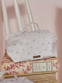 Maison de FLEUR ラミネートマルチポーチ メゾン ド フルール バッグ その他のバッグ ピンク【送料無料】