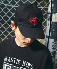 JOURNAL STANDARD 【BEASTIE BOYS / ビースティ・ボーイズ】 別注 LOGO CAP ジャーナル スタンダード 帽子 キャップ ブラック ホワイト【送料無料】