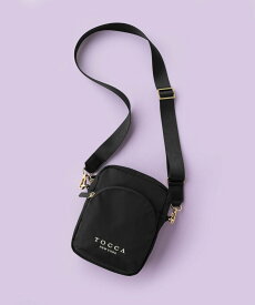 TOCCA 【WEB&一部店舗限定】【環境に優しい素材】COLLINA NYLON POCHETTE ポシェット トッカ バッグ ショルダーバッグ グレー ブラック レッド ベージュ【送料無料】