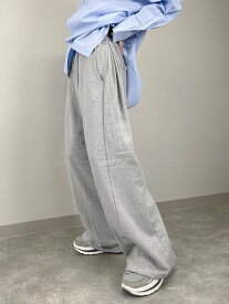 Chikashitsu + 【Chikashitsu +】snap button sweat pants スウェットパンツ ジョガーパンツ ネバーマインドザエックスユー／チカシツプラス トップス スウェット・トレーナー グレー ブラック【送料無料】