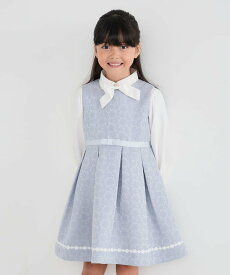 a.v.v [110-130]【セレモニー/オケージョン/結婚式】フラワージャガードジャンスカ アー・ヴェ・ヴェ ワンピース・ドレス ドレス【送料無料】