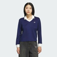 【SALE／60%OFF】adidas 【公式】アディダス adidas 返品可 Vネック長袖ジャージ アディダス トップス そ…