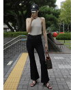 スリムフィットフレアデニム