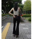 スリムフィットフレアデニム